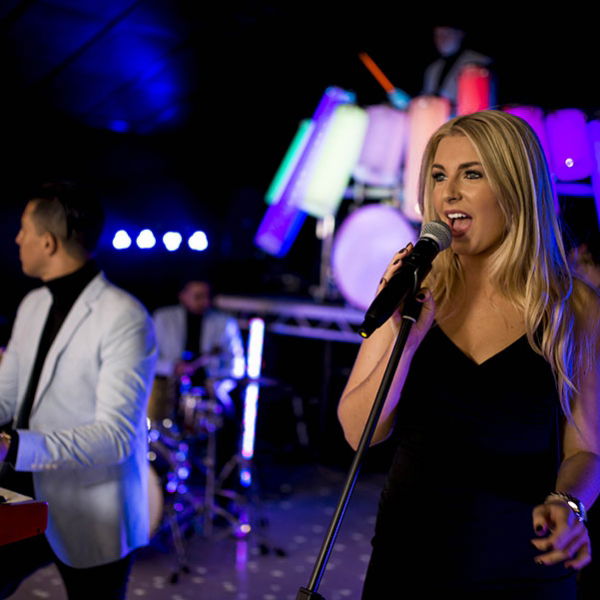 All Lit Up Unique Function Band With LED Drum Kit Kent
